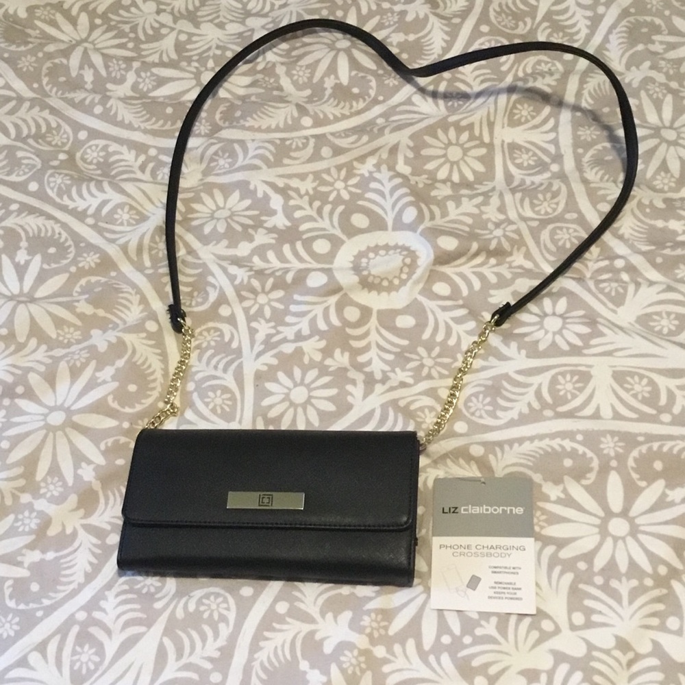 Liz Claiborne Phone Charging Crossbody